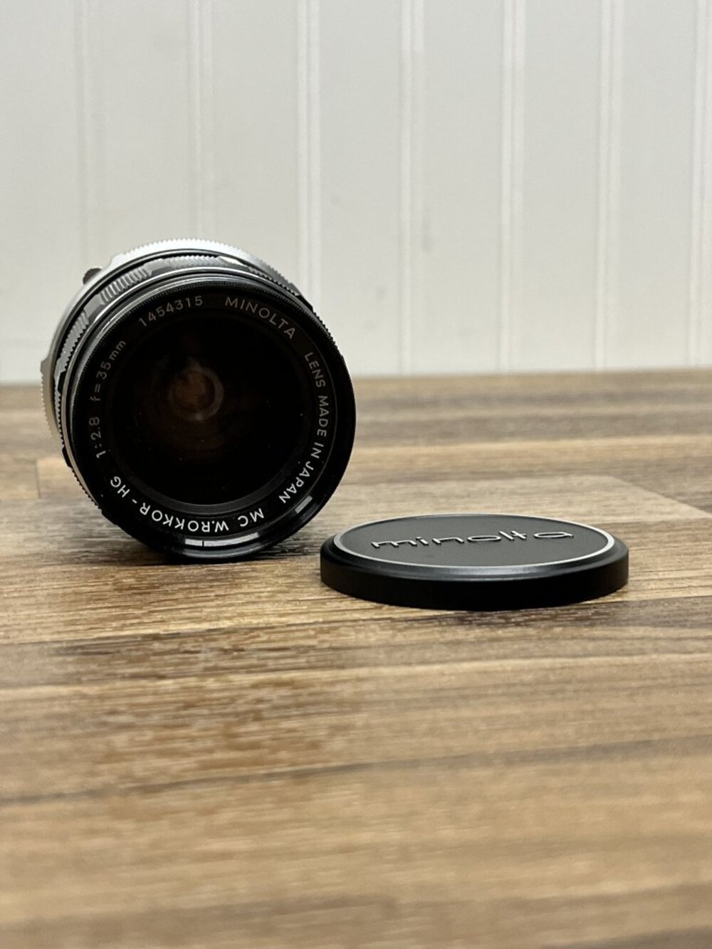 Minolta MC W.ROKKOR-HG 1:2.8 35mm Camera Lens